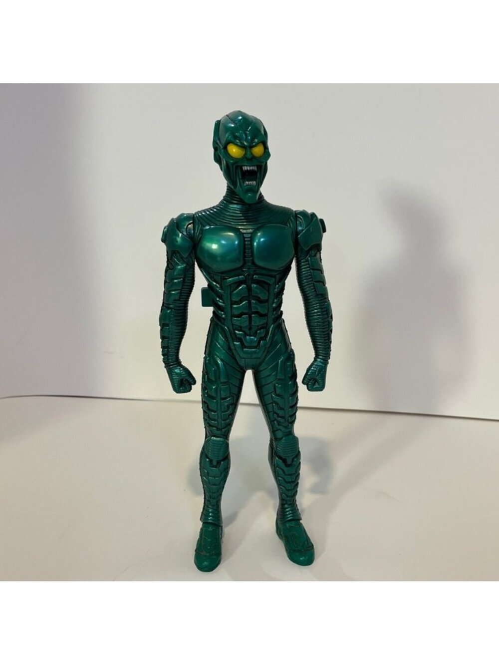 2001 Spider-Man Movie 12" Green Goblin Walkie Talkie Action Figure Toy Vintage